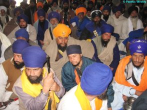 Khalsa Faujan at Takht Sri Keshgarh Sahib Conclave