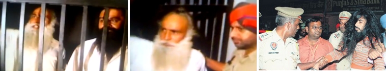 With their Dastars Removed, the Protestors were publicly paraded bare-headed and then locked up in temporary Jail Cells