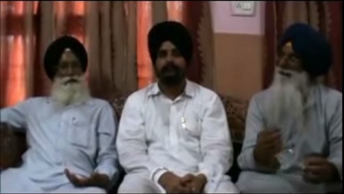 Dhunda with his naastic coaches Ghagga and Thailand