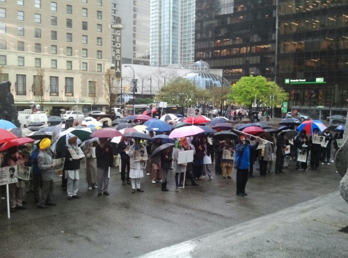 Sikh Protest in Vancouver, Canada