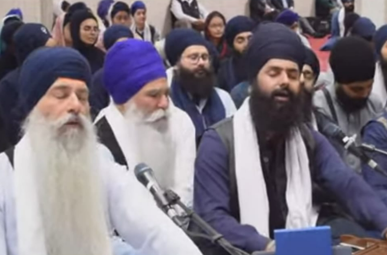 Dalvinder Singh at a recent Toronto AKJ.org Smagam after the criminal case had been filed
