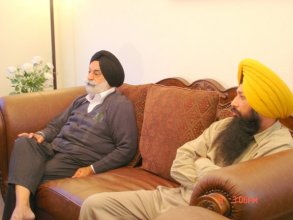 Col. GS Sandhu & Gagandeep Singh of Dal Khalsa of America
