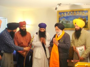 Col. GS Sandhu being Honored